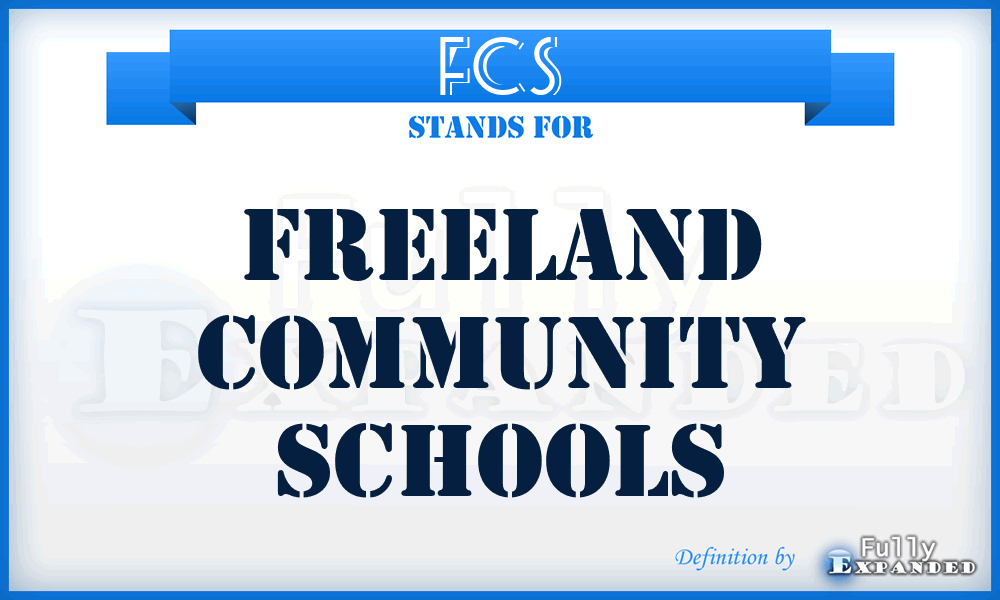 FCS - Freeland Community Schools