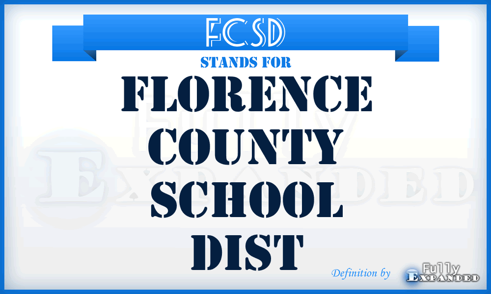 FCSD - Florence County School Dist