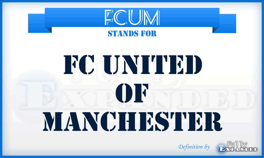 FCUM - FC United of Manchester