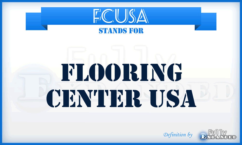 FCUSA - Flooring Center USA