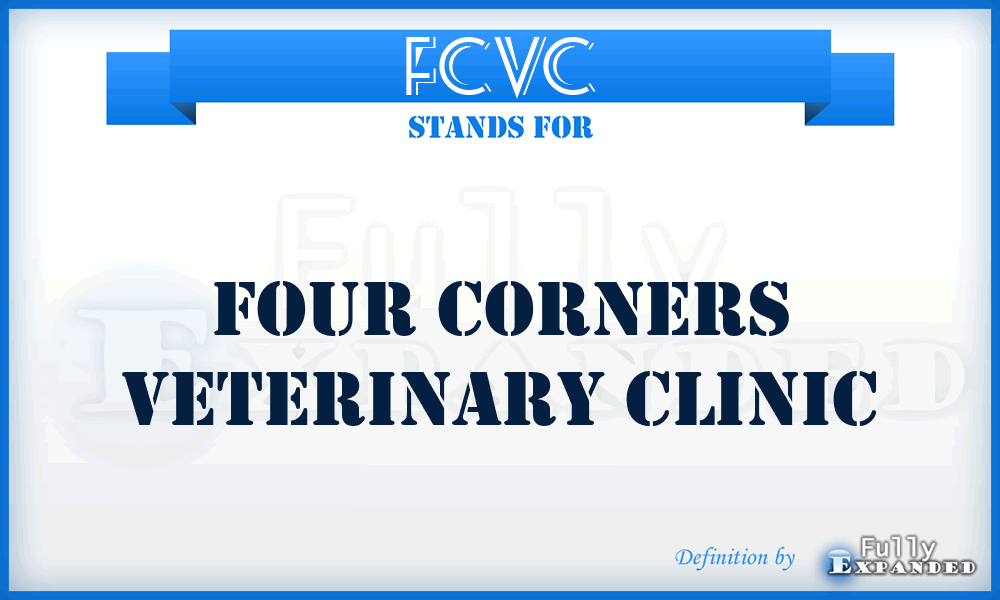 FCVC - Four Corners Veterinary Clinic