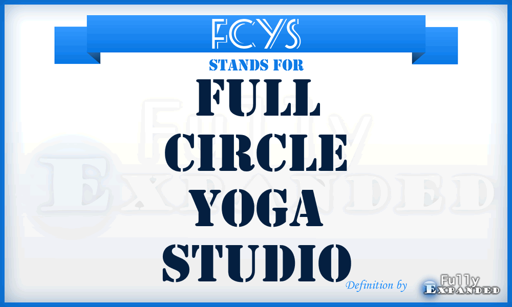 FCYS - Full Circle Yoga Studio