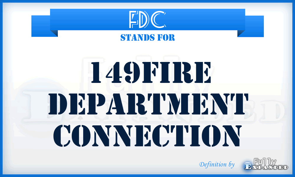 FDC - 149Fire Department Connection