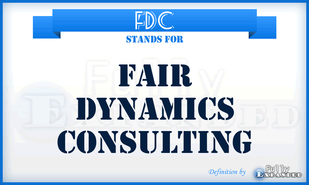 FDC - Fair Dynamics Consulting