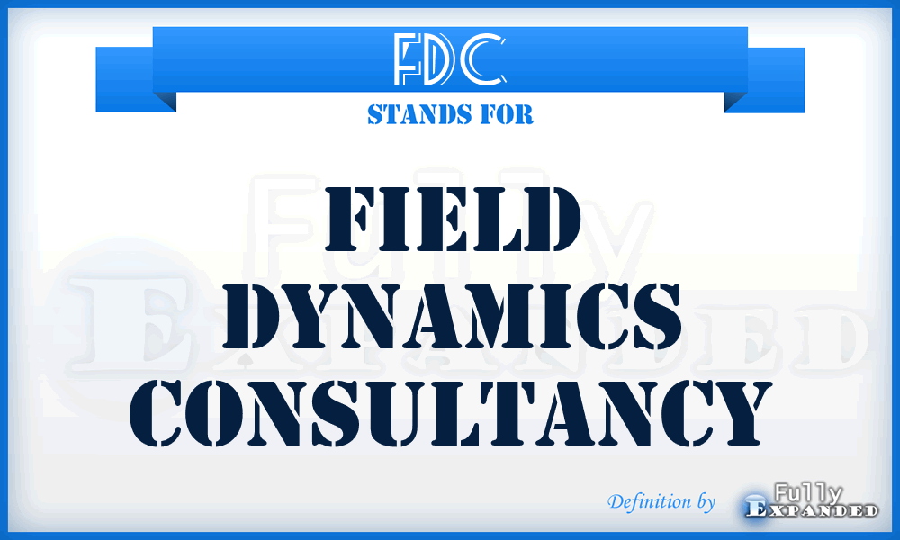 FDC - Field Dynamics Consultancy