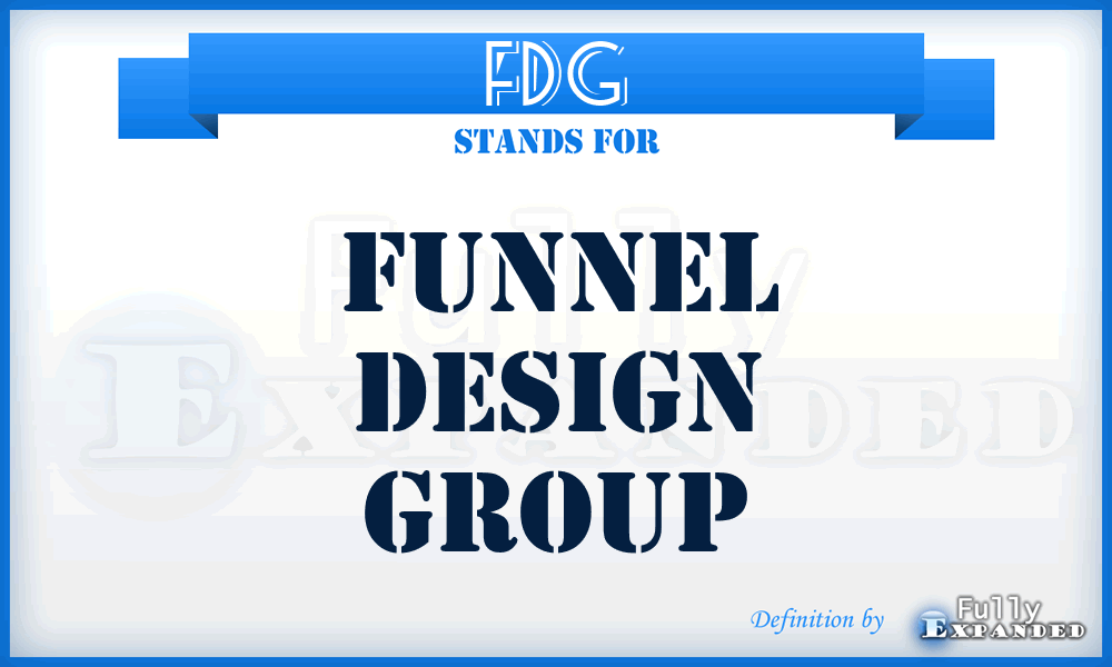 FDG - Funnel Design Group