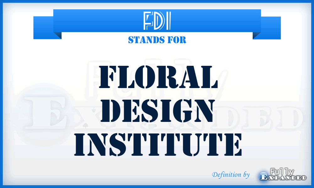 FDI - Floral Design Institute