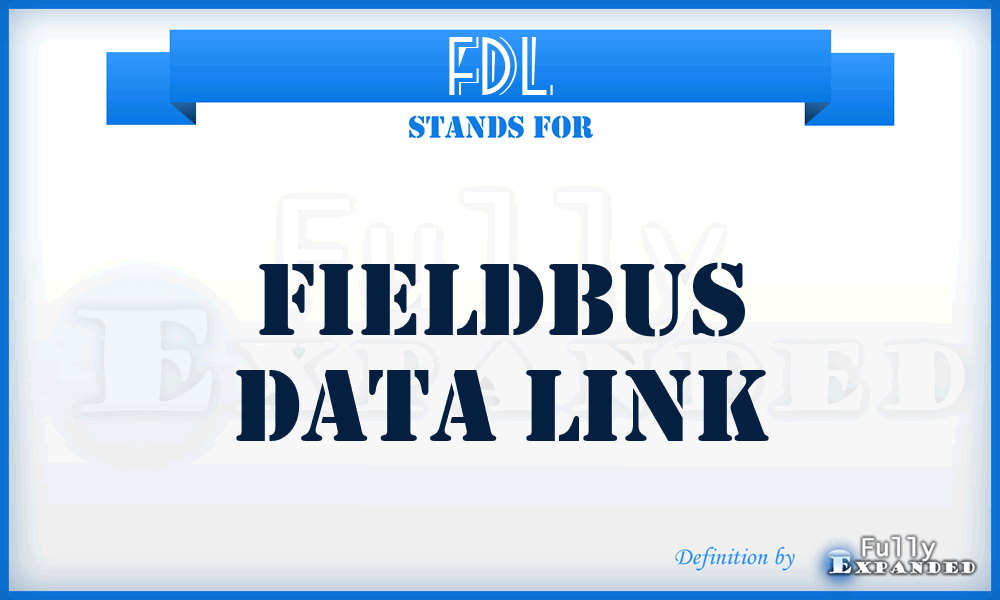 FDL - Fieldbus Data Link
