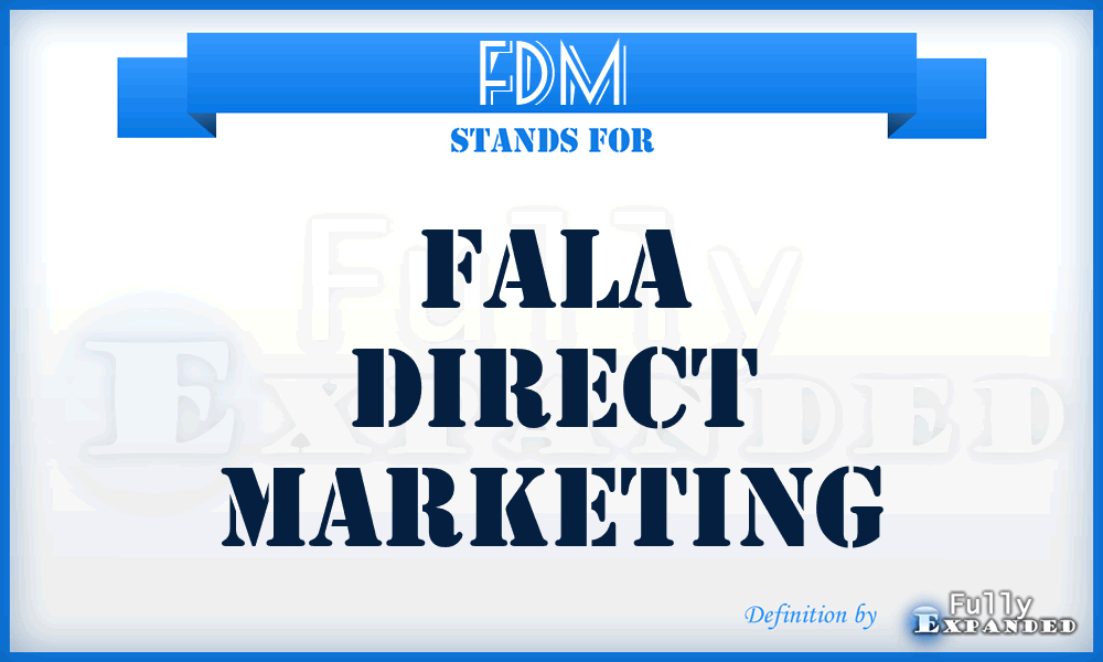FDM - Fala Direct Marketing