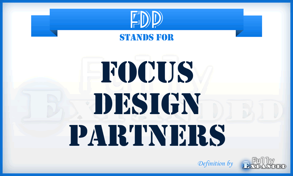 FDP - Focus Design Partners