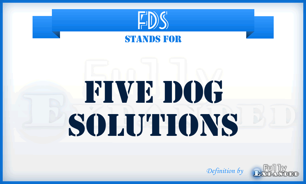 FDS - Five Dog Solutions