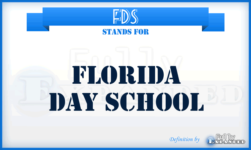 FDS - Florida Day School