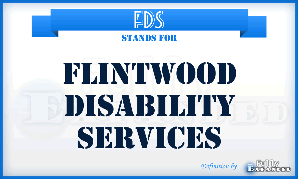 FDS - Flintwood Disability Services