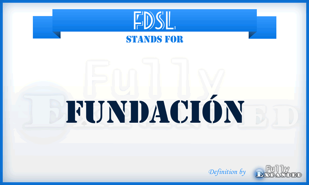 FDSL - Fundación