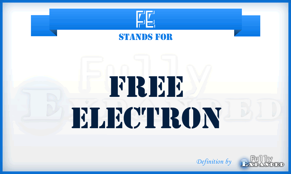 FE - Free Electron