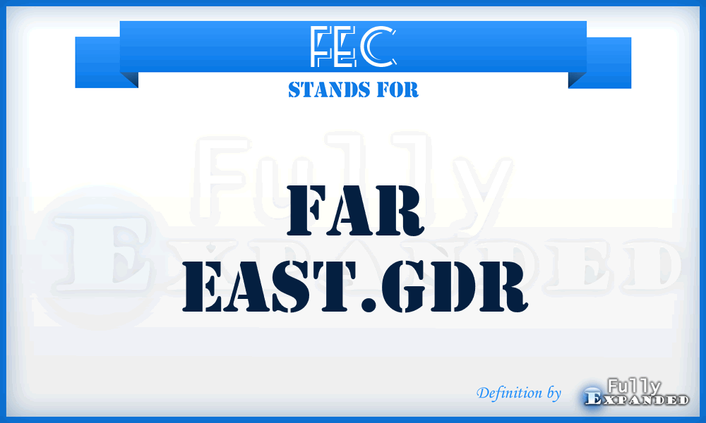 FEC - Far East.gdr