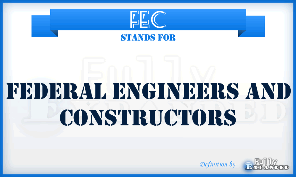 FEC - Federal Engineers and Constructors