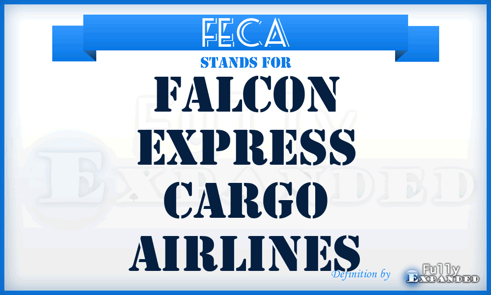 FECA - Falcon Express Cargo Airlines