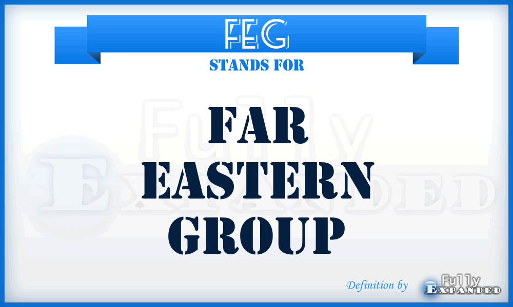 FEG - Far Eastern Group