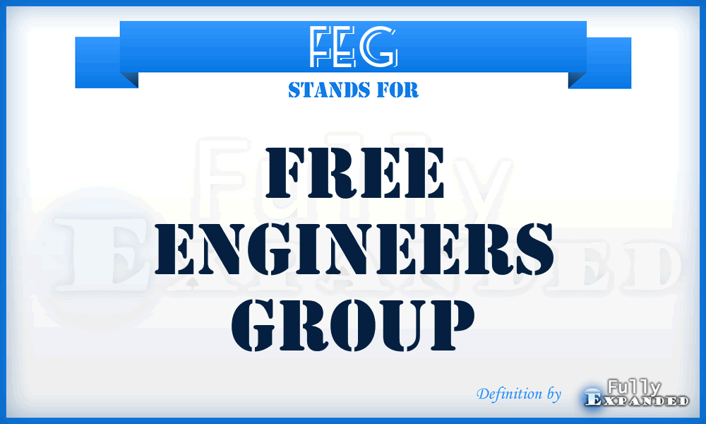 FEG - Free Engineers Group
