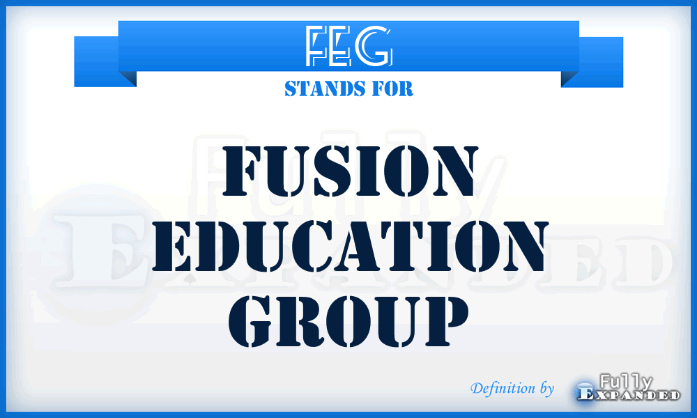 FEG - Fusion Education Group