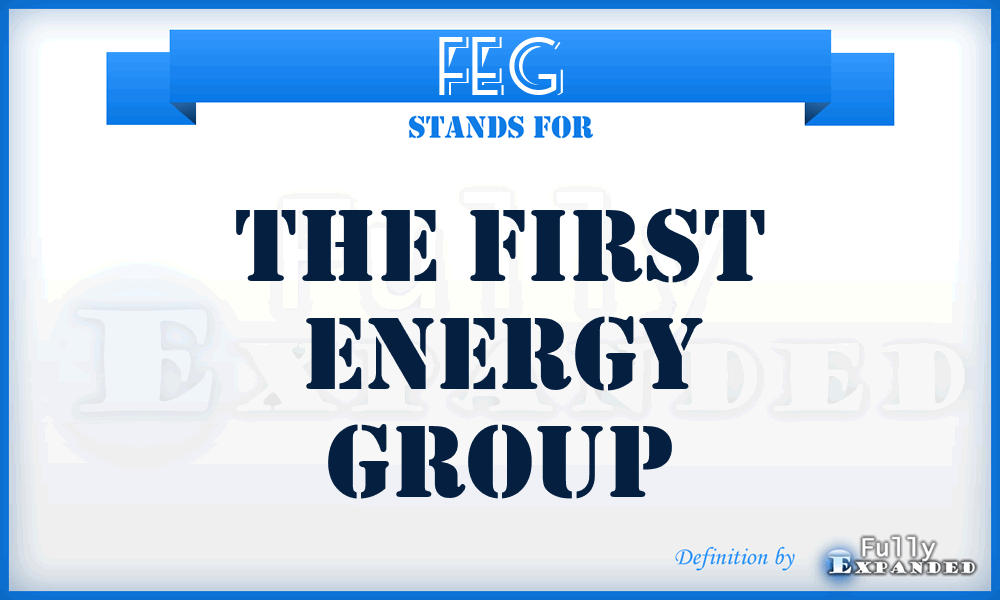 FEG - The First Energy Group