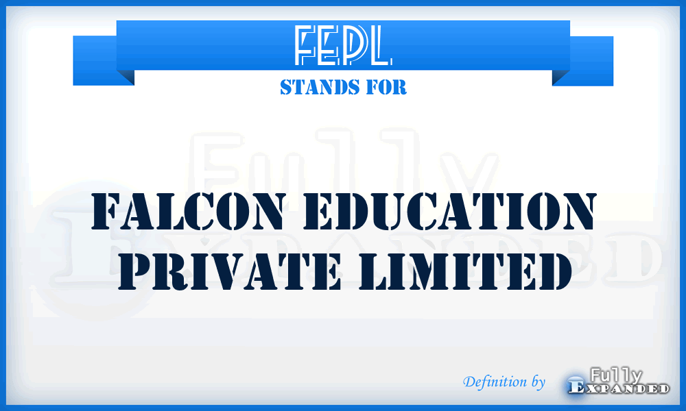 FEPL - Falcon Education Private Limited