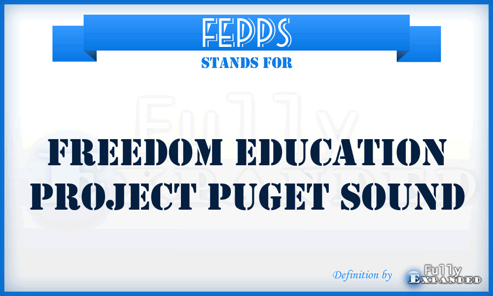 FEPPS - Freedom Education Project Puget Sound