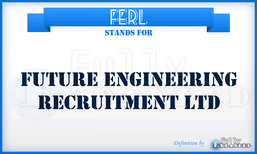 FERL - Future Engineering Recruitment Ltd