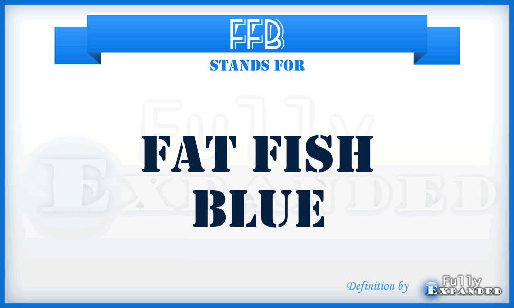 FFB - Fat Fish Blue