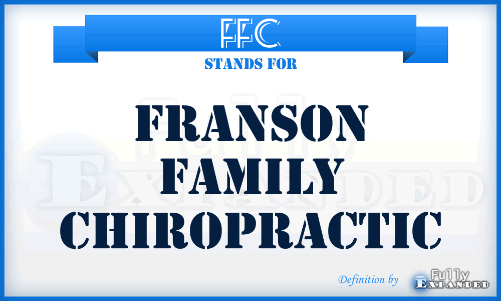 FFC - Franson Family Chiropractic