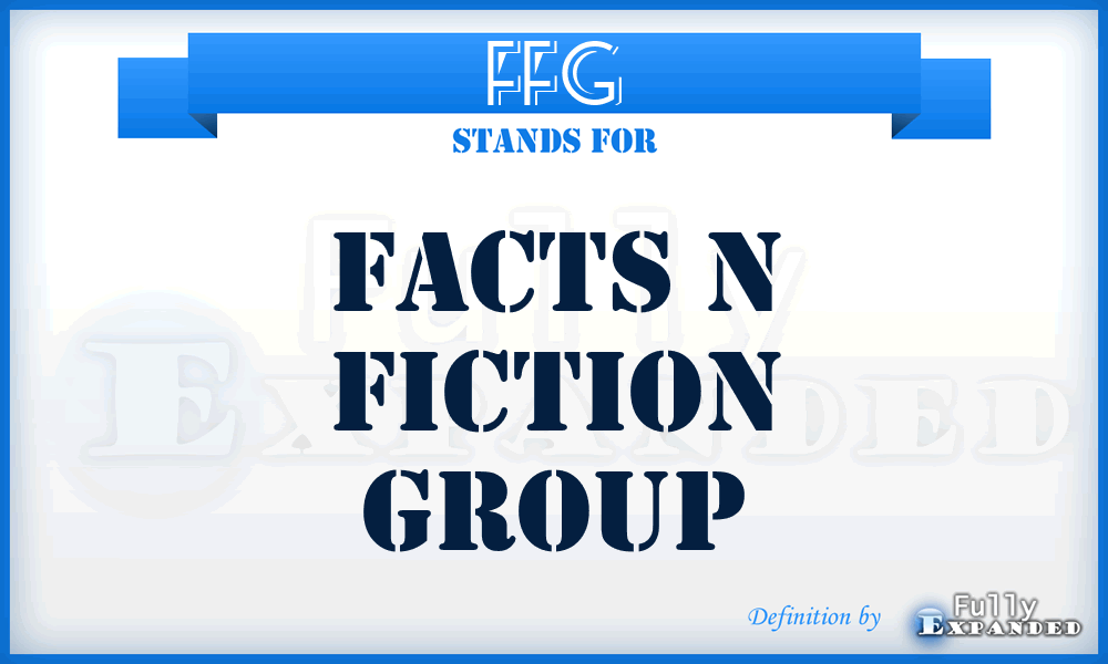 FFG - Facts n Fiction Group