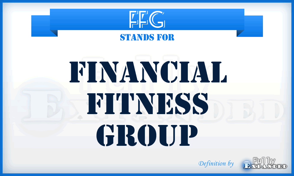 FFG - Financial Fitness Group