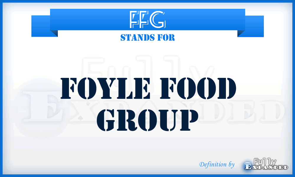 FFG - Foyle Food Group