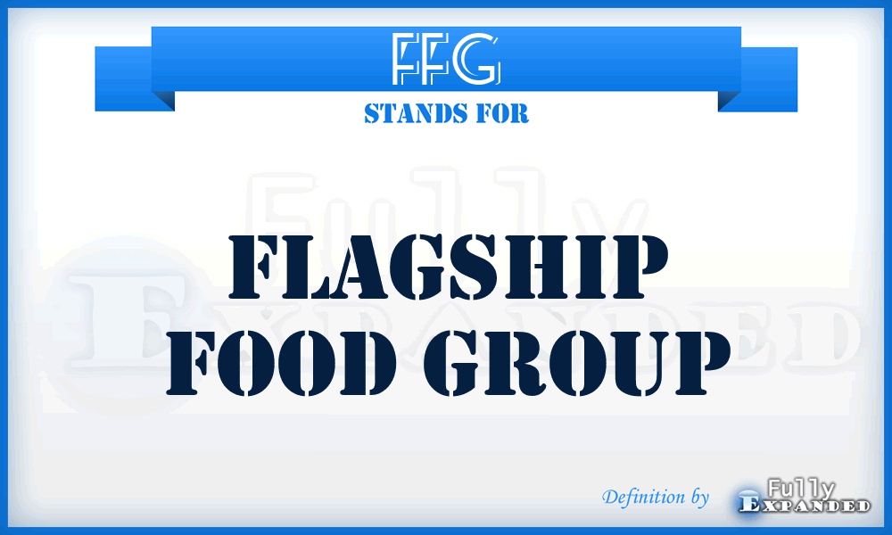 FFG - Flagship Food Group
