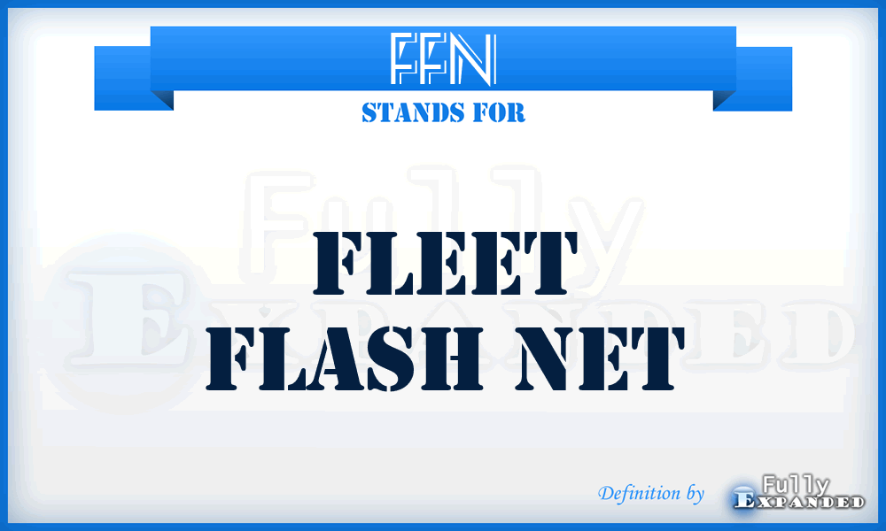 FFN - fleet flash net