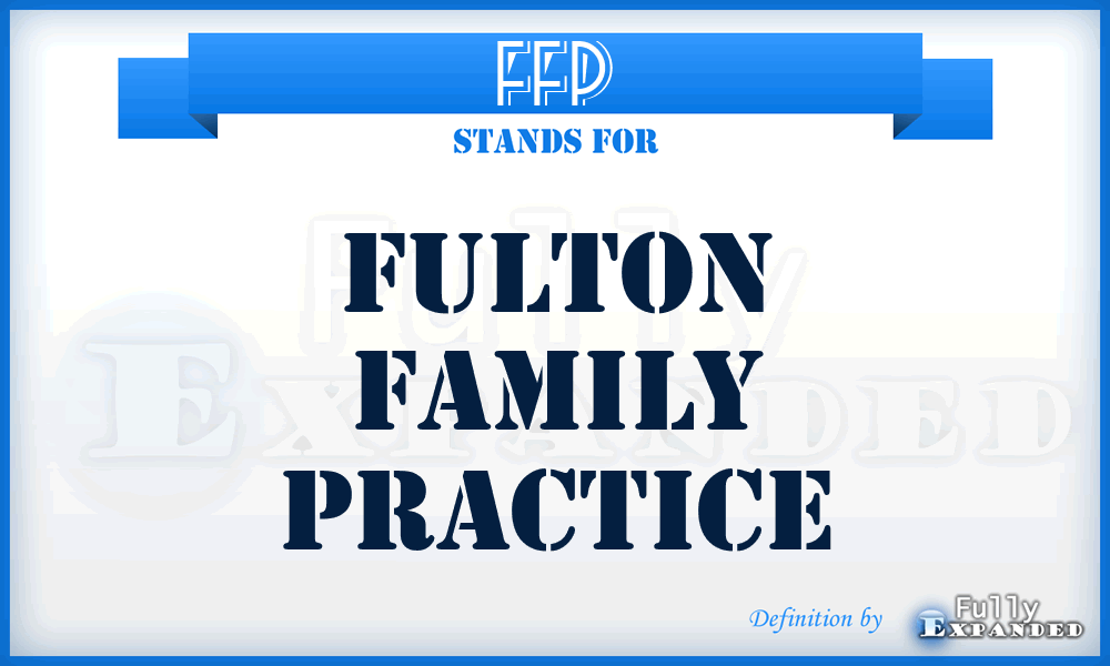 FFP - Fulton Family Practice