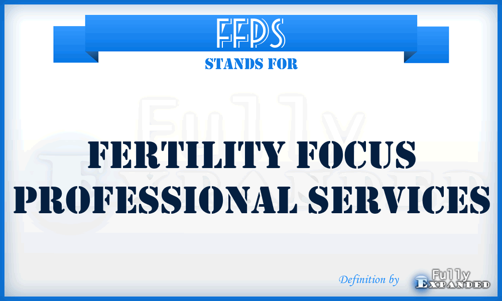 FFPS - Fertility Focus Professional Services