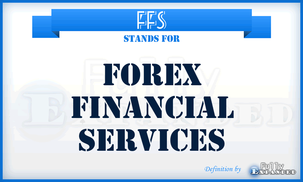 FFS - Forex Financial Services