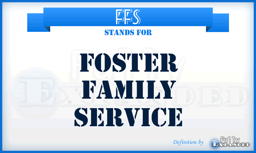 FFS - Foster Family Service