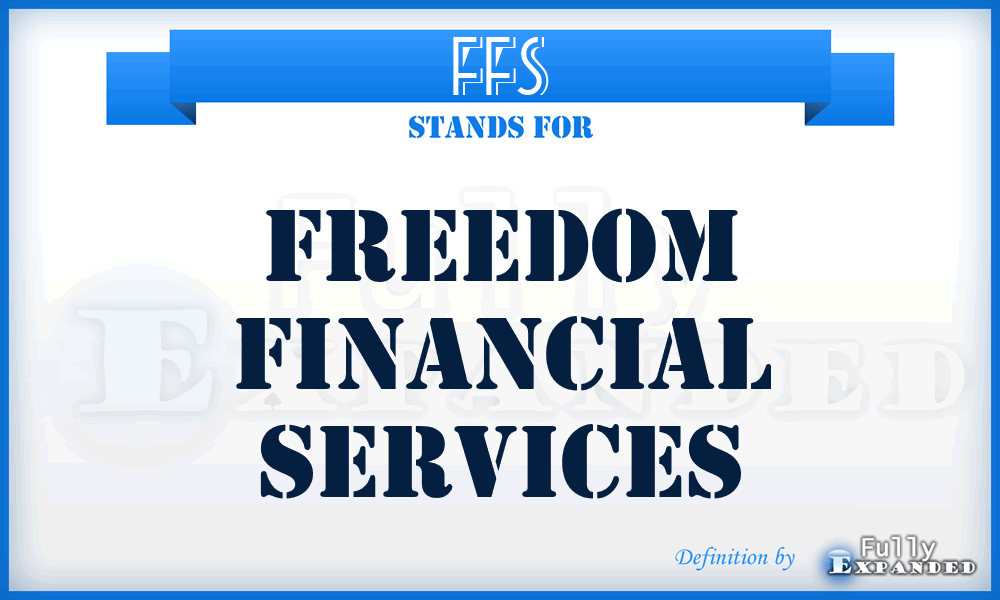 FFS - Freedom Financial Services