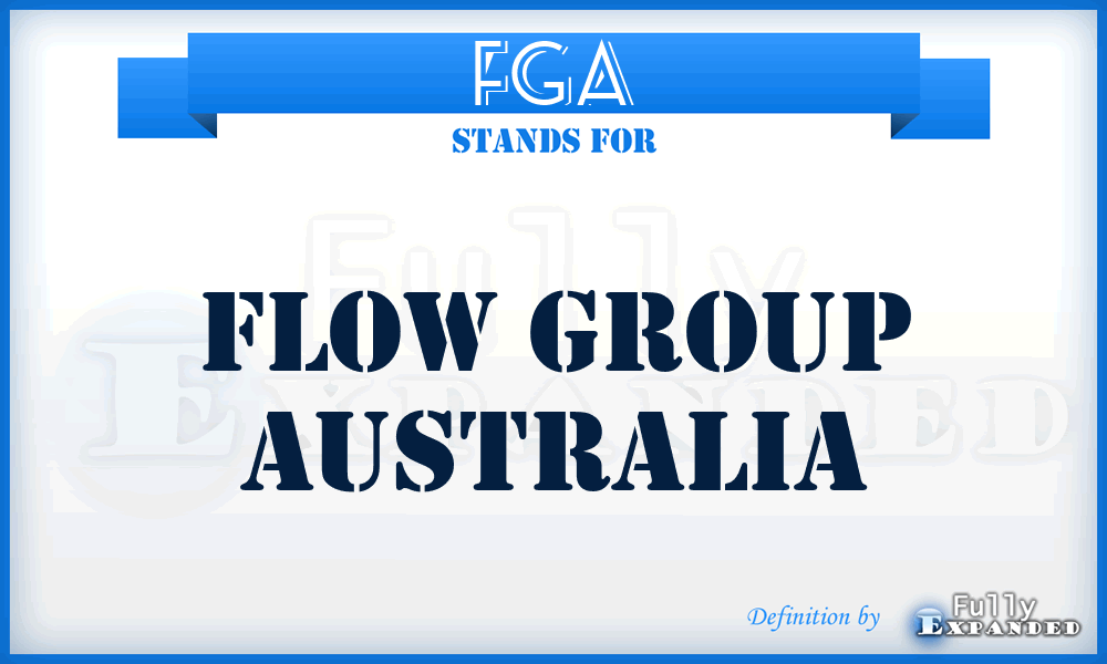 FGA - Flow Group Australia