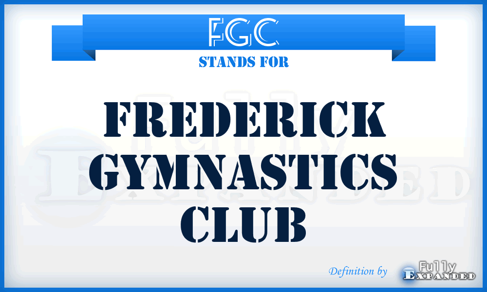 FGC - Frederick Gymnastics Club