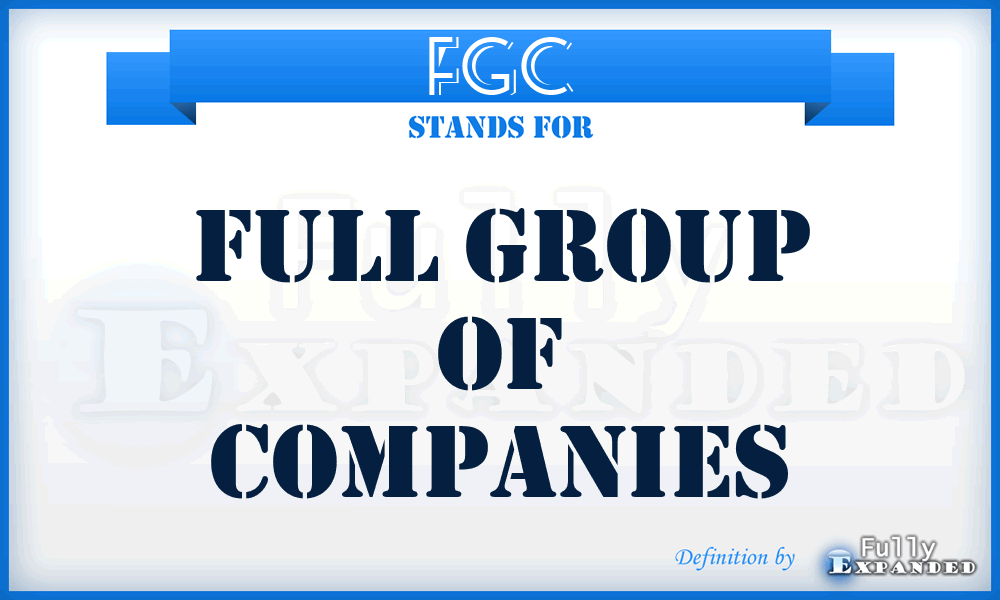FGC - Full Group of Companies