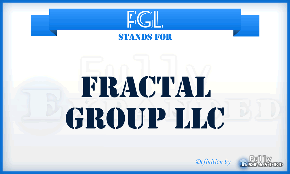 FGL - Fractal Group LLC