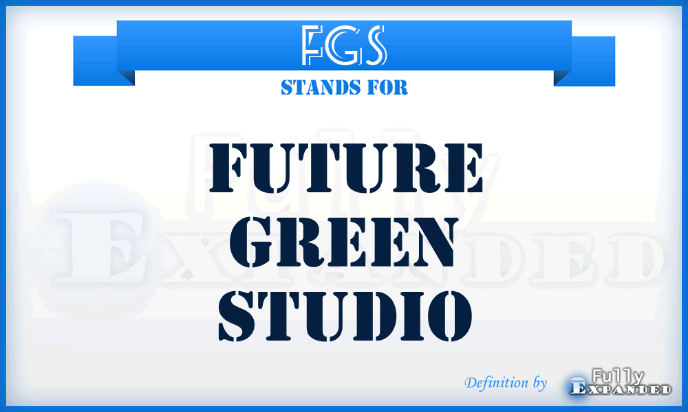 FGS - Future Green Studio
