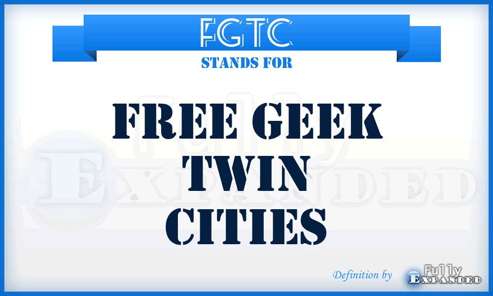 FGTC - Free Geek Twin Cities