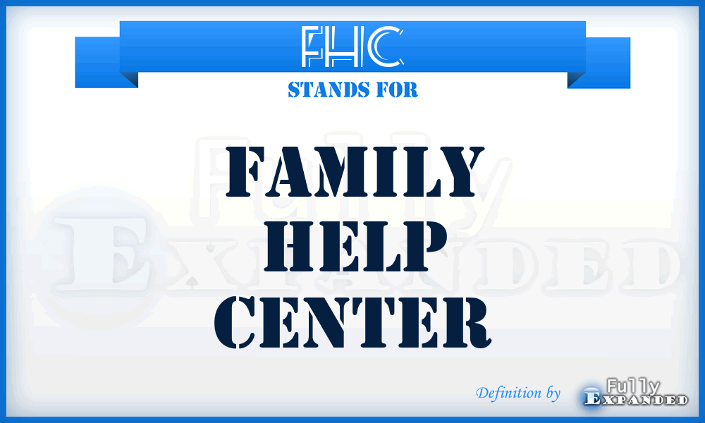 FHC - Family Help Center