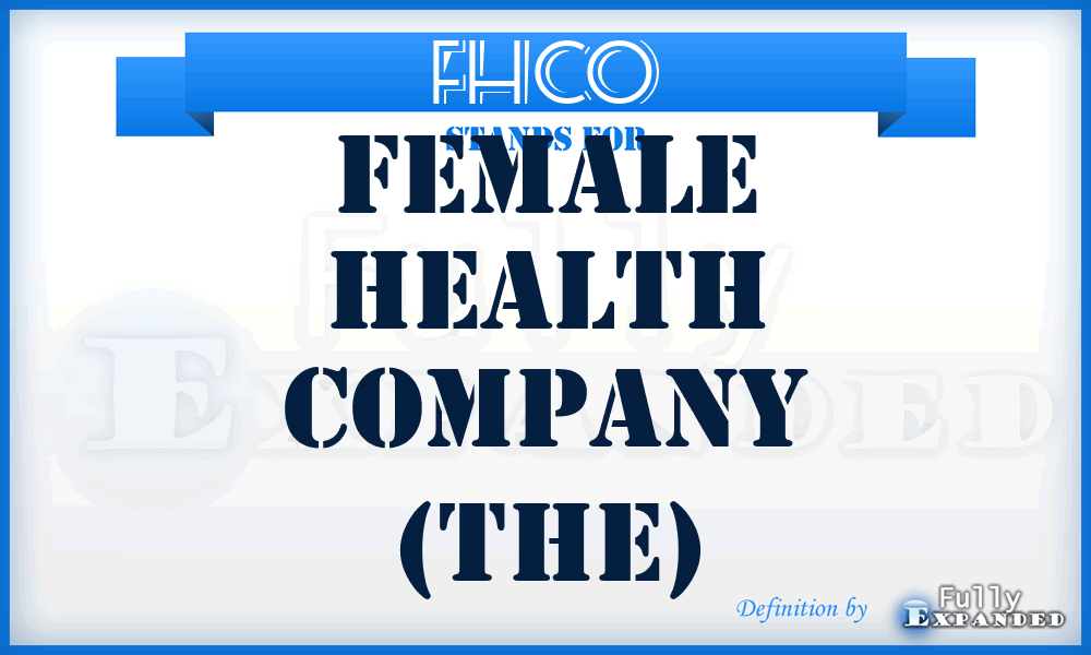 FHCO - Female Health Company (The)