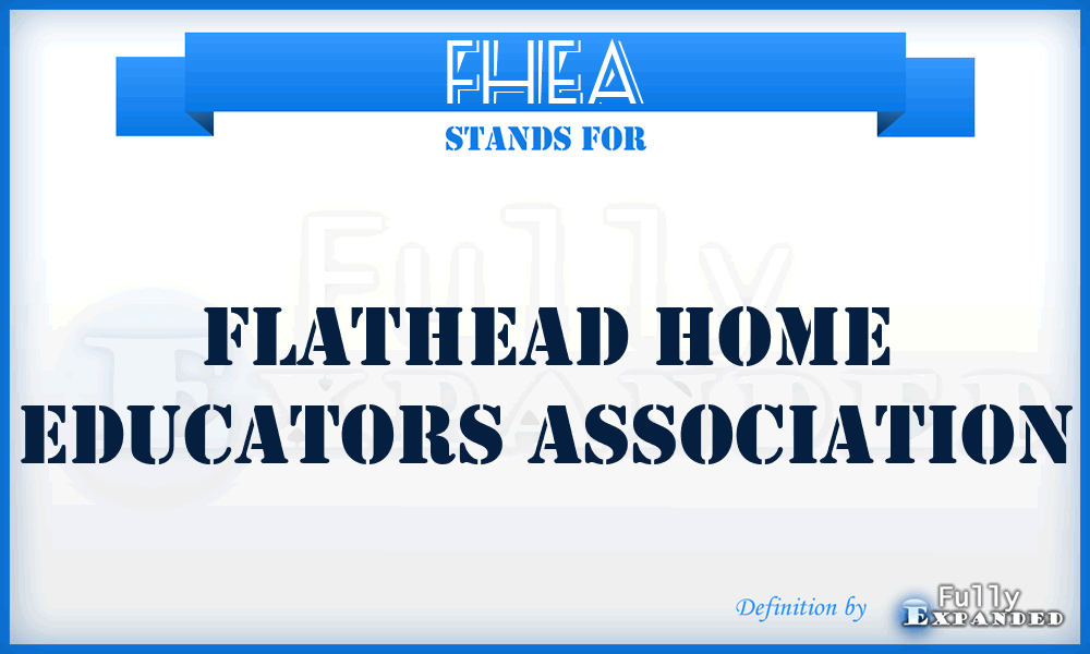 FHEA - Flathead Home Educators Association